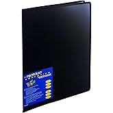 Itoya ProFolio Evolution 13x19 Black Photo Album Book with 48 Pages - Photo Album Art Portfolio Folder for Artwork - Picture Book Portfolio Binder - Presentation Binder Photo Book