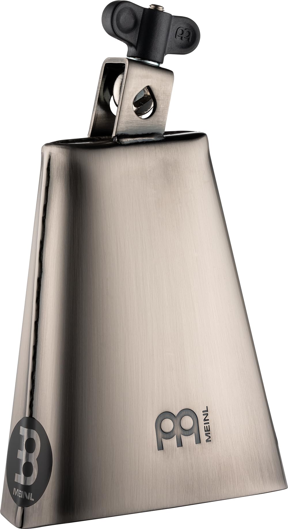 Meinl Percussion Chrome Timbales Cowbell - Medium-Large Idiophone - Length 6.25 Inches - Mountable - Steel, Silver (STB625)