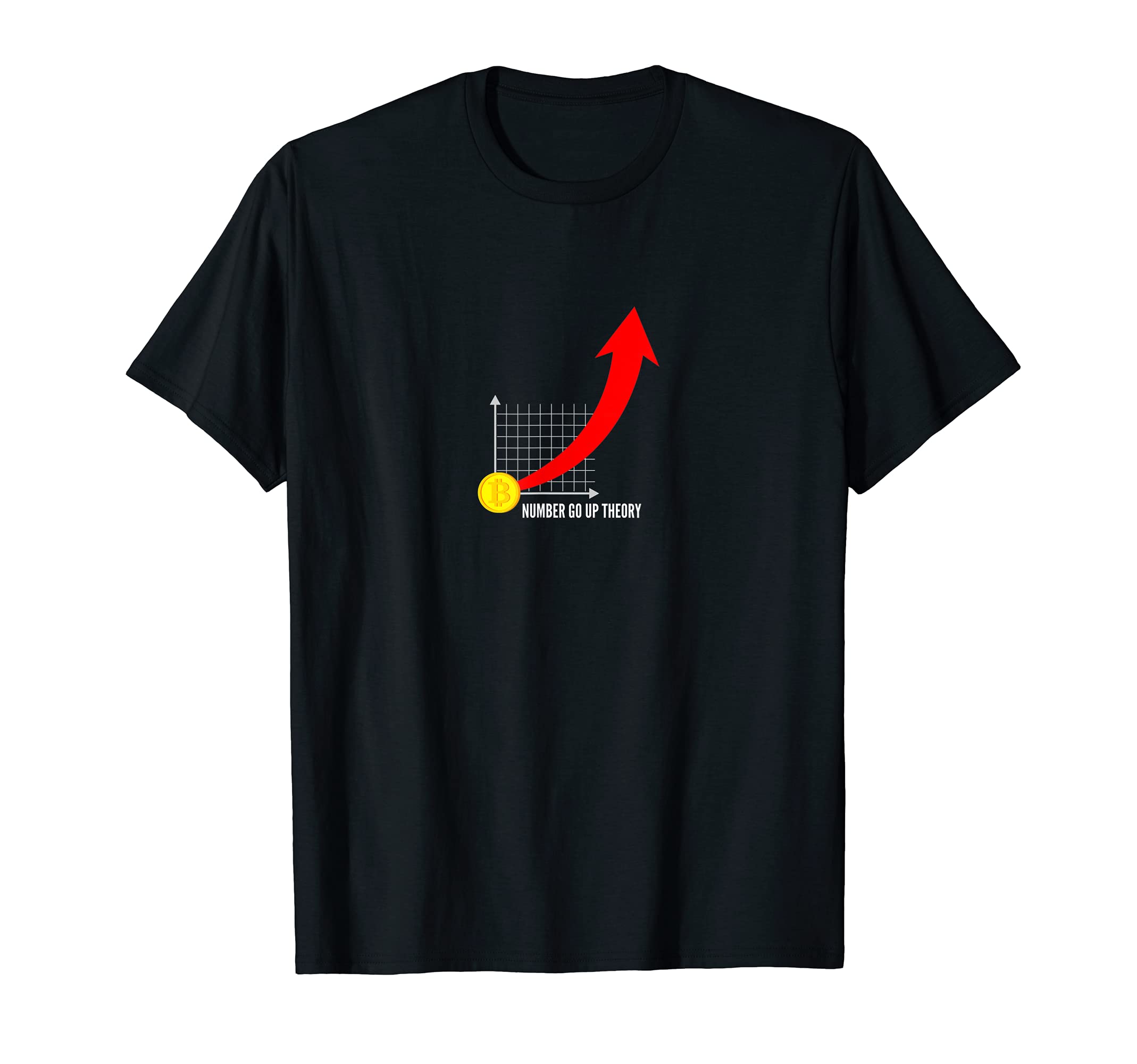 Bitcoin Number Up Theory Bitcoin HODLERs T-Shirt