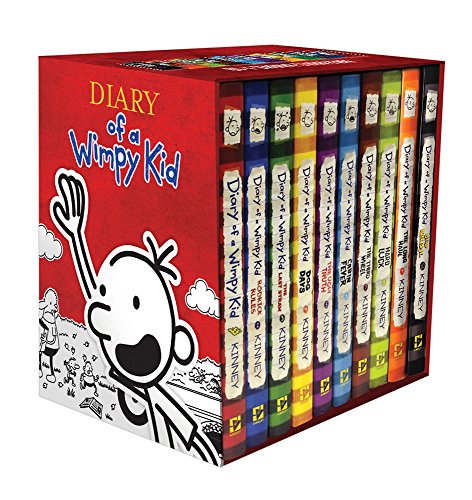 Diary of a Wimpy Kid Box of Books (Books 1-10)