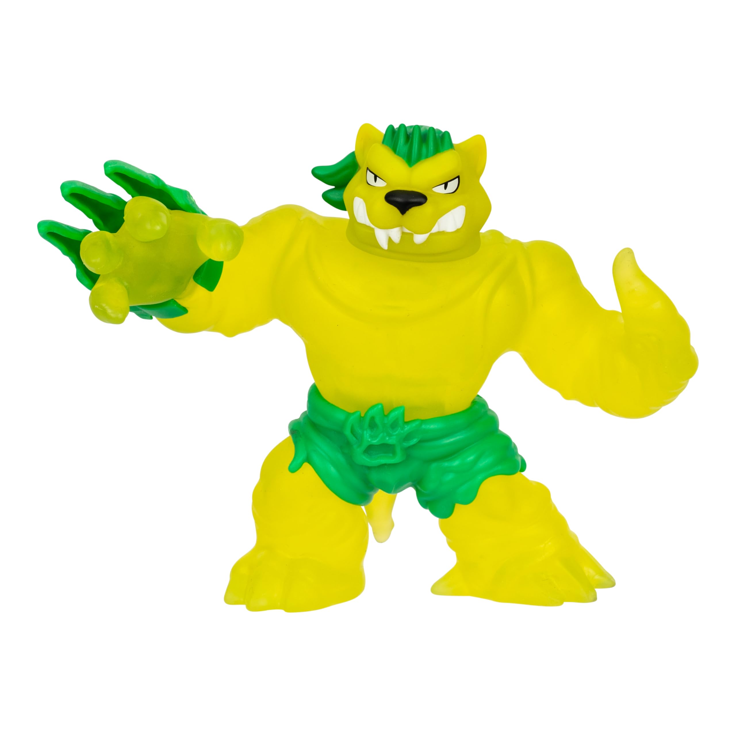 Heroes of Goo Jit Zu Meteor Madness, Stretchy Jagooar Action Figure, with Unique Stretchy Goo Filling & Meteor Battle Gauntlet, Sensory Toy That Stretch Up to 3X Its Size