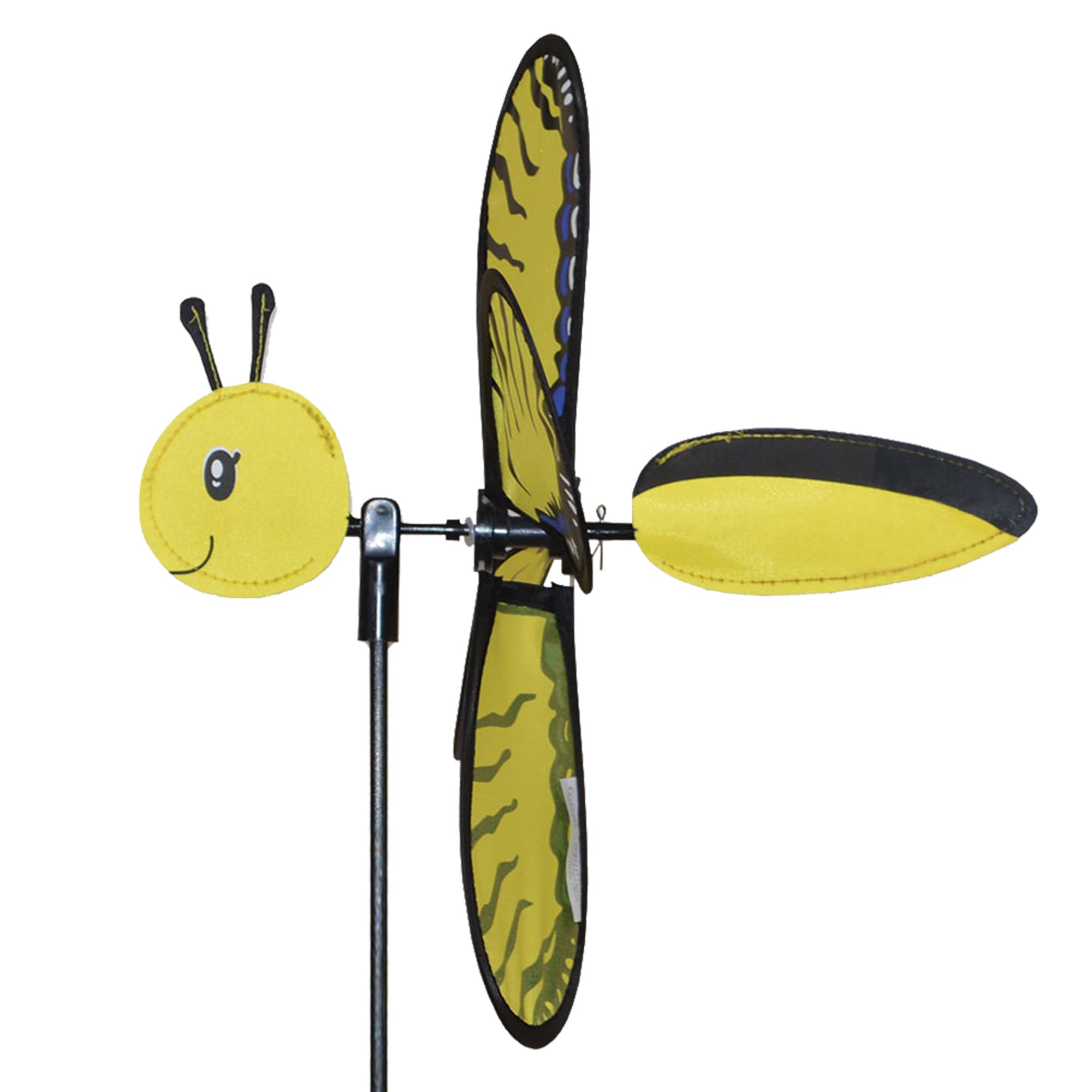 Premier Kite Small Spinner-Swallowtail Animal Weathervane - Yellow