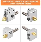 Creality MK8 Ender 3 Nozzles 24 pcs Brass 0.2-1.0mm for Ender 3 CR-10 view 5