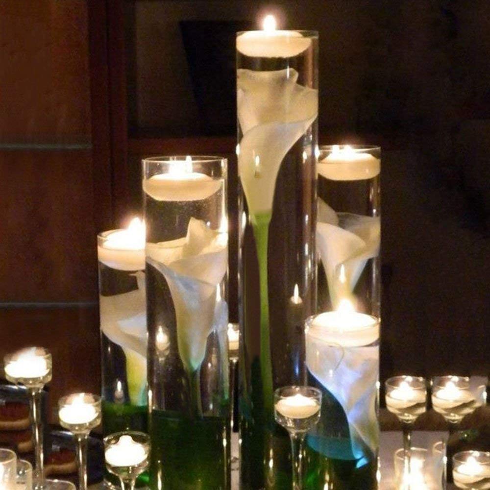 LATIT Artificial Flower,Real Touch Flowers,7 Pcs White Calla Lily, Latex Flowers for Bridal Bouquets,Wedding Centerpieces, Home Decorations, Boutonnieres, Corsage