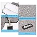 Qishare 11.6 12 inch Laptop Case Laptop Shoulder Bag, Multi-functional Notebook Sleeve Carrying Case With Strap for Notebook Microsoft Surface Pro 6/5/4/3 Macbook Air 11 12(Gray Lines)