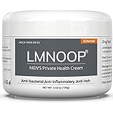 LMNOOP Men's Intimate Health Cream: 100% Natural Herbal Balanitis Treatment for Men – Anti-Inflammatory, Yeast & Jock Itch Relief, Sensitive Skin Safe 3.53oz