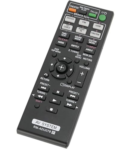 Universal Replacement Remote For Sony HBD-TZ140 DAV-TZ140 HBD-TZ130 – RM-ADU138 Compatible