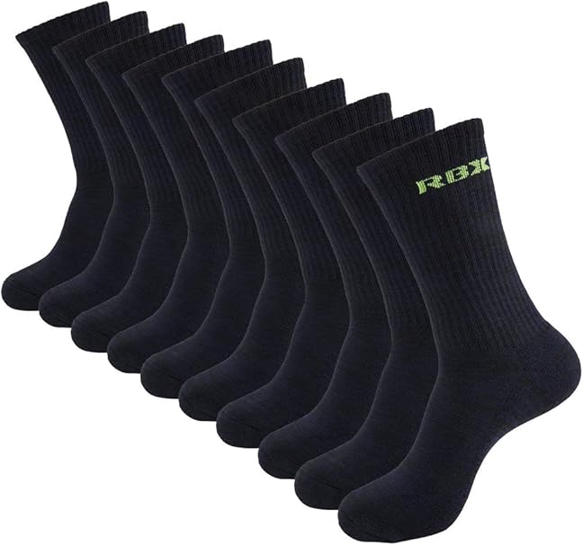 RBX Active Men's Athletic Performance XDri Quick Dry Cushioned High