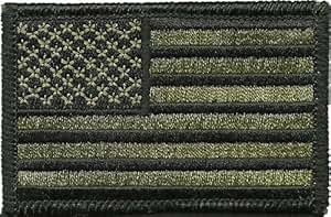 Amazon.com: Tactical USA Flag Patch - Olive Drab - by