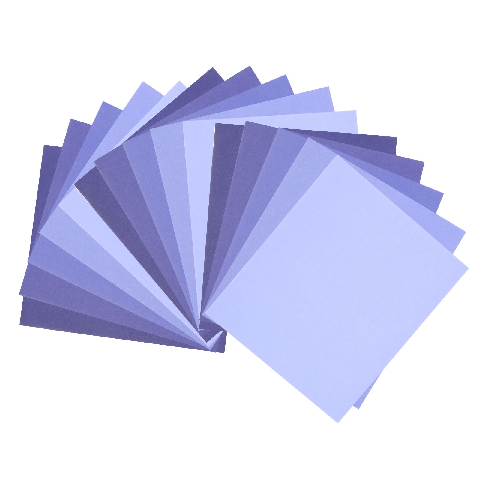 DMiotech 50 Sheets 6x6 Inch Origami Paper Large, 7 Colors Purple Square Origami Paper Easy Fold Double Sided Colored Paper for DIY Arts and Crafts