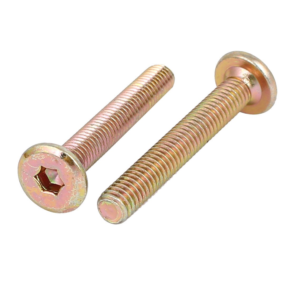 болт мебельный оцинкованный din603. Din7420 6*35 с плоской гол.