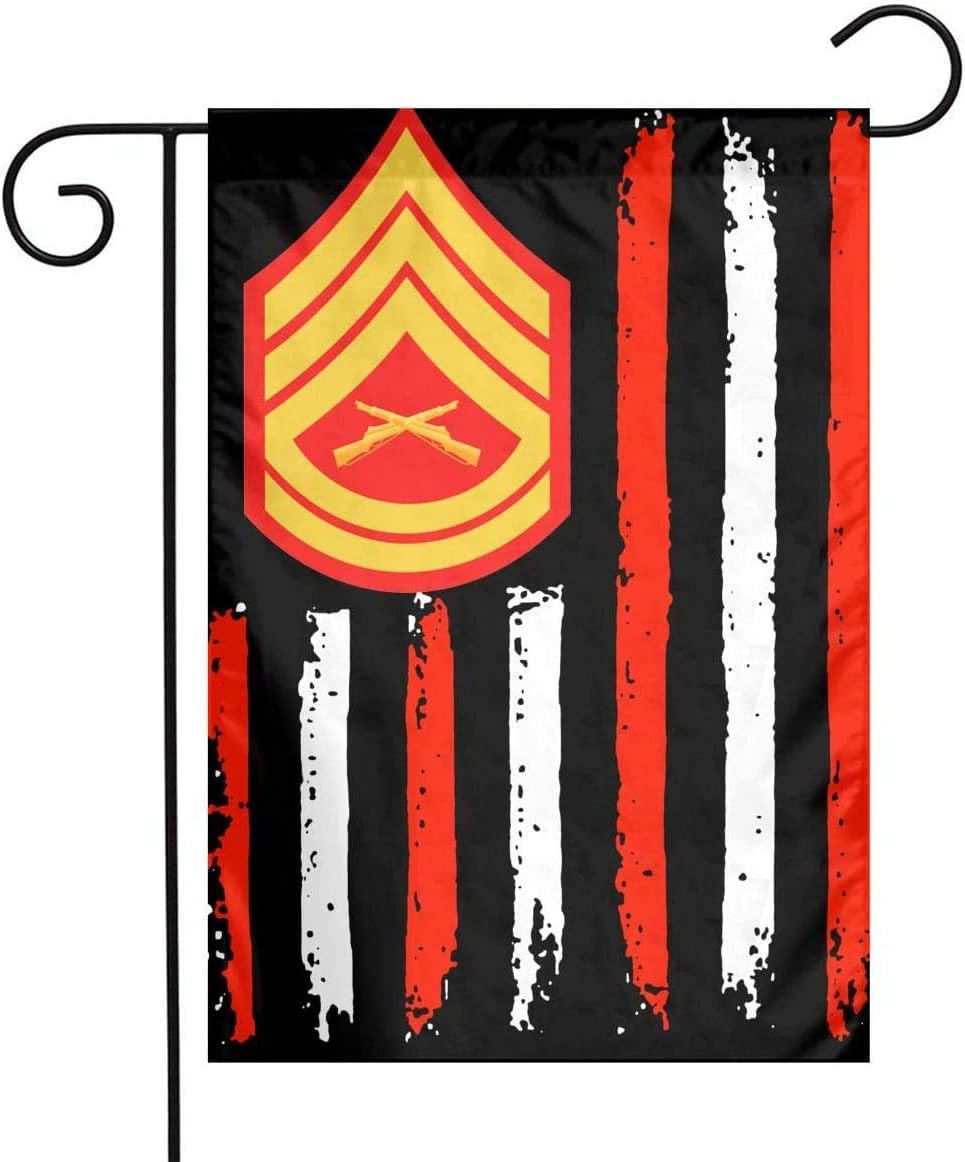 XIAYUTIAN United States Marine Corps 12" x 18" Garden Flag