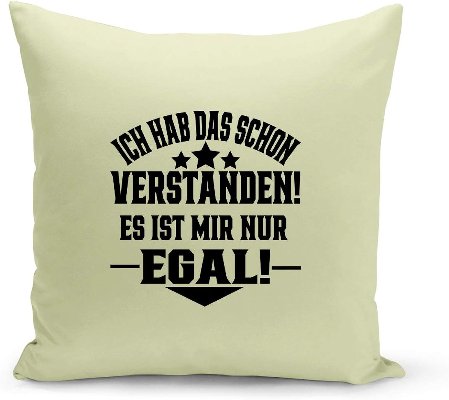 Kissen 50x50cm - Ich Hab Das Schon Verstanden Ist Mir Nur Egal Faultier - Lustiger Spruch