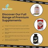 NutriVolv Garlic 10000mg High Strength 120 Tablets Blood Pressure Support view 5