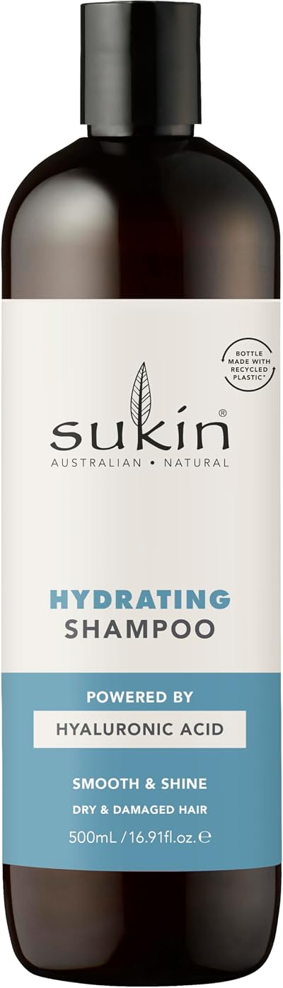 Sukin Hydrating Shampoo 500ml Coconut Oil & Shea Butter Cruelty Free