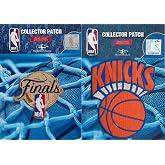 NBA Finals &amp; New York Knicks 2 Piece Patch Bundle (2 Patches)