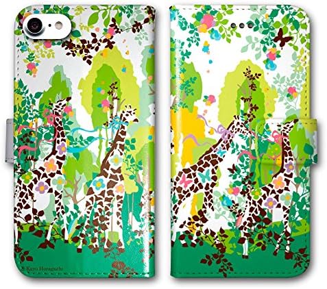 Kayo Horaguchi ホラグチカヨ デザイン Iphonese 第2世代 Iphone8 Iphone7 ケース 手帳型 スマホケース カバー Iphone 7 8 Se2 アイフォン Se 第2世代 アイフォンケース スマートフォン スマホカバー 横開き カード入れ 手帳 ケース ブックレット Hora 009 キリン チョウ