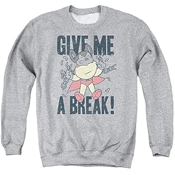 Download Mighty Mouse Give Me A Break Unisex Adult Crewneck ...