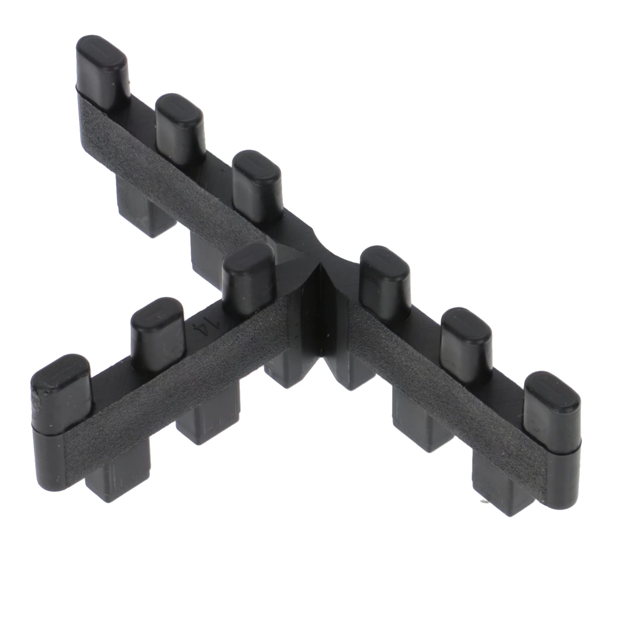 PRODIAMANT Joint Crosses T-Pieces Stackable for Patio Panels Width 4 mm Height 20 mm Pack of 100 for Laying on Edge and Bandage