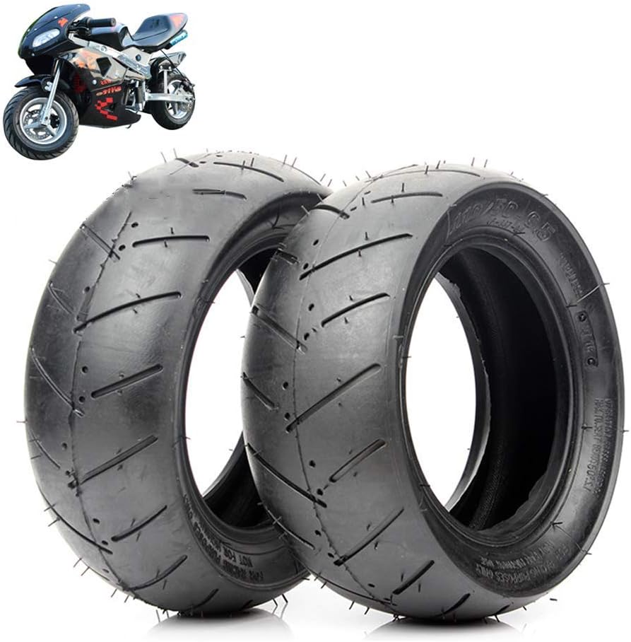 Roue Arrière En Aluminium Pour Pocket Bike Et Mini Moto - Taille Pneu 110/50-6,5 - Haute Performance