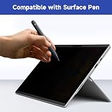 IPROKKO Privacy Screen for Surface Pro 7 Plus/7/6/5/4 12.3 inch Magnetic view 5