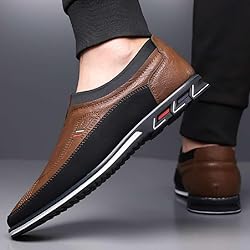 Men's Oxford Business Casual Shoes Office Loafers