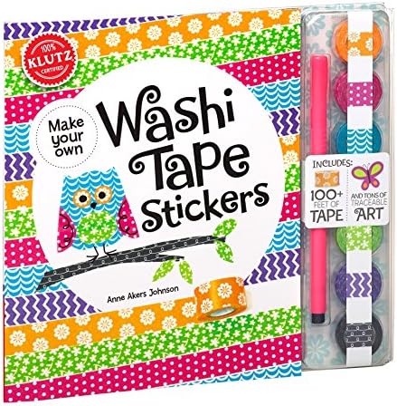 Washi Tape Stickers: Shape this tape into crazy cute stickers (Klutz)