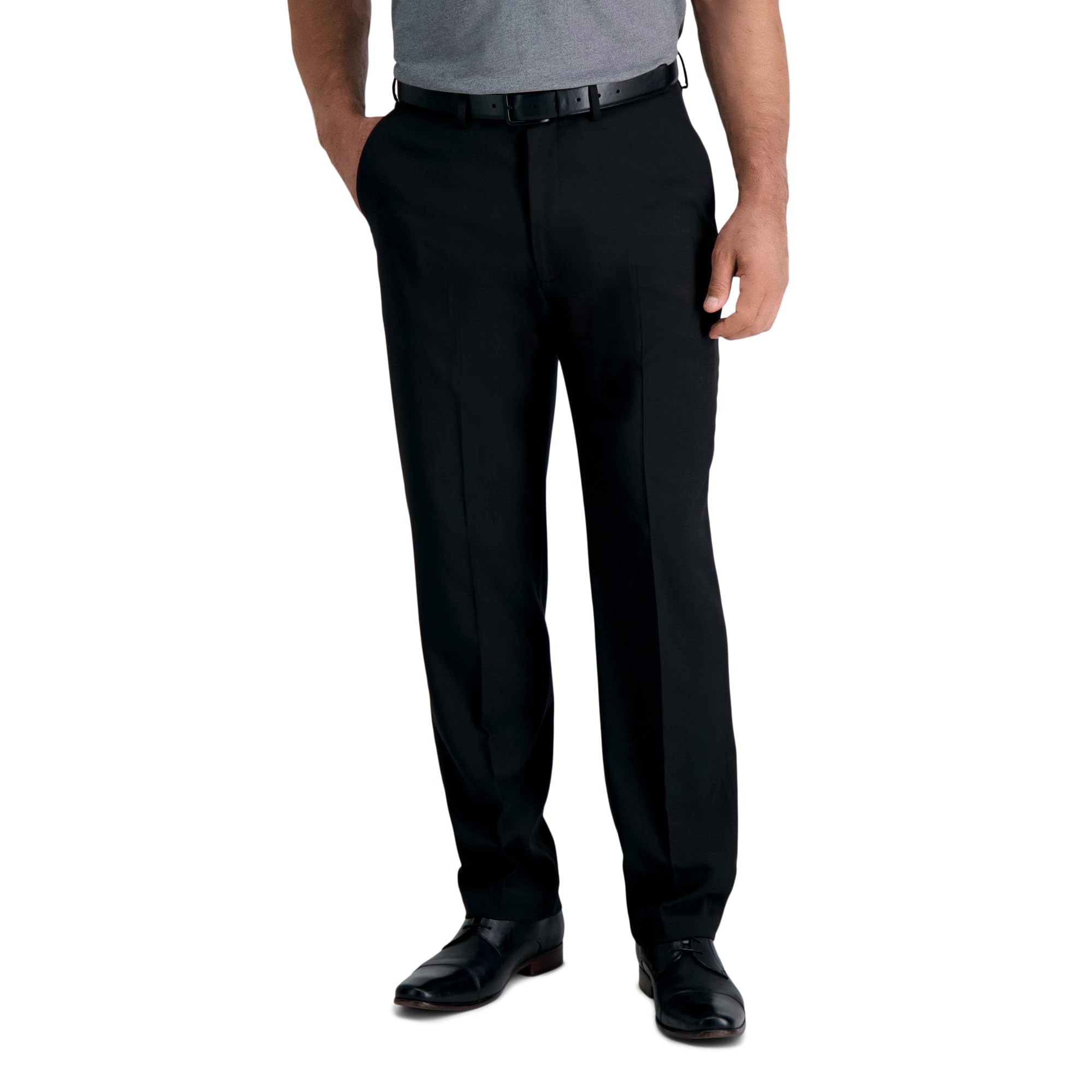 Haggar Men’s Suit Jacket, Black Reg, 42 Regular
