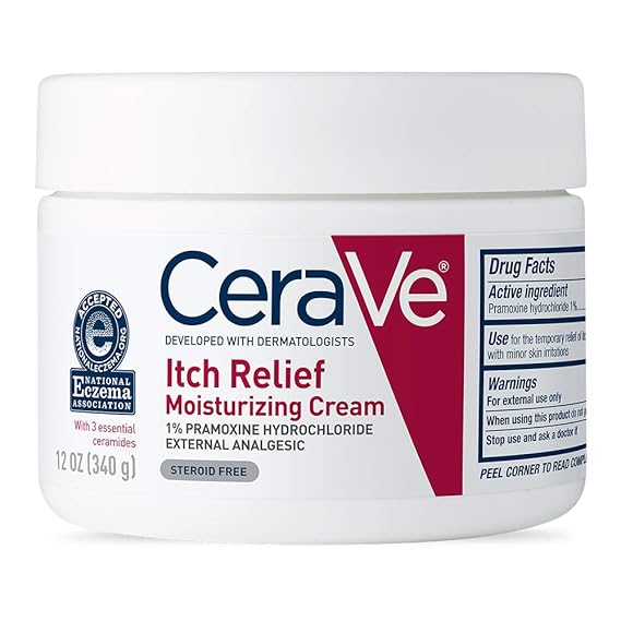 cerave moisturizing lotion for itch relief