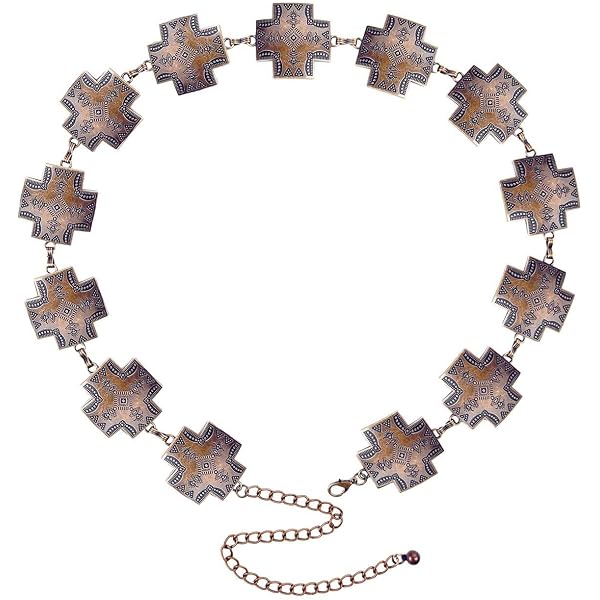 Amazon.com: Liutufy Western Square Waist Chain for Women  display picture 1