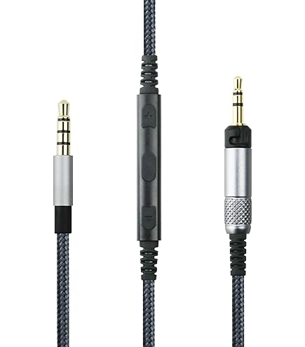 【美品】ゼンハイザーHD598 & HD5X8-CABLE Amazon.com: Audio Replacement Cable with in-Line Mic Remote Volume
