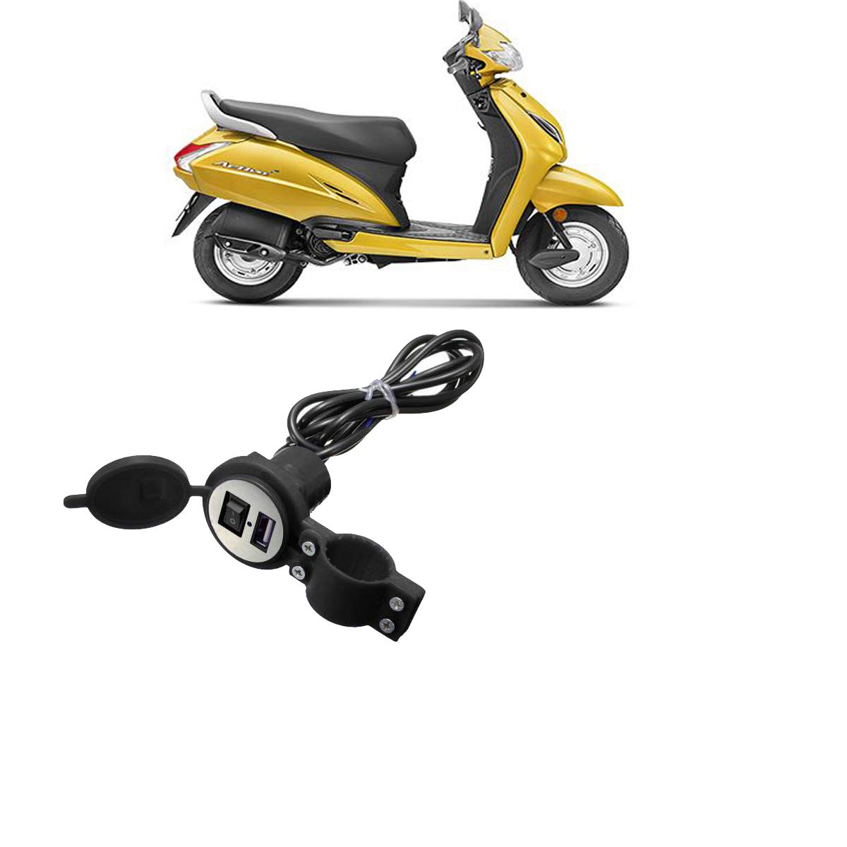 honda scooty charging