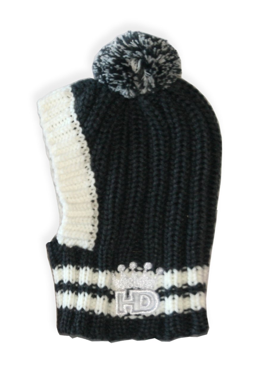 Hip Doggie HD 7CPG L Crown Knit Hat – L, Grey