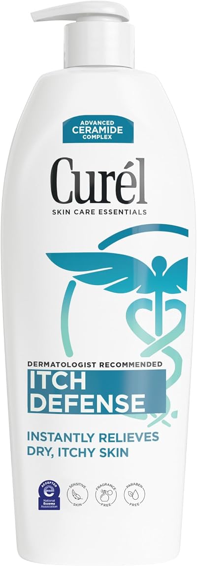Curél Itch Defense Calming Body Lotion Dry Itchy Skin 20oz