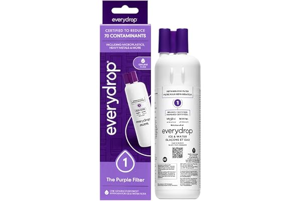 everydrop by Whirlpool Ice and Water Refrigerator Filter 1, EDR1RXD1, Single-Pack