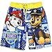 Nickelodeon Paw Patrol Paw Patrol Boys Swim Trunks Swimwear (4, Paw Patrol Blue)