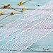 Whaline 30 Yard White Lace Trim Ribbon with Floral Pattern for Decorative Bridal Wedding Lace DIY Making Sewing Accessory