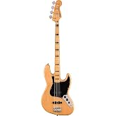 Squier Classic Vibe 70s Jazz Bass, Natural, Maple Fingerboard