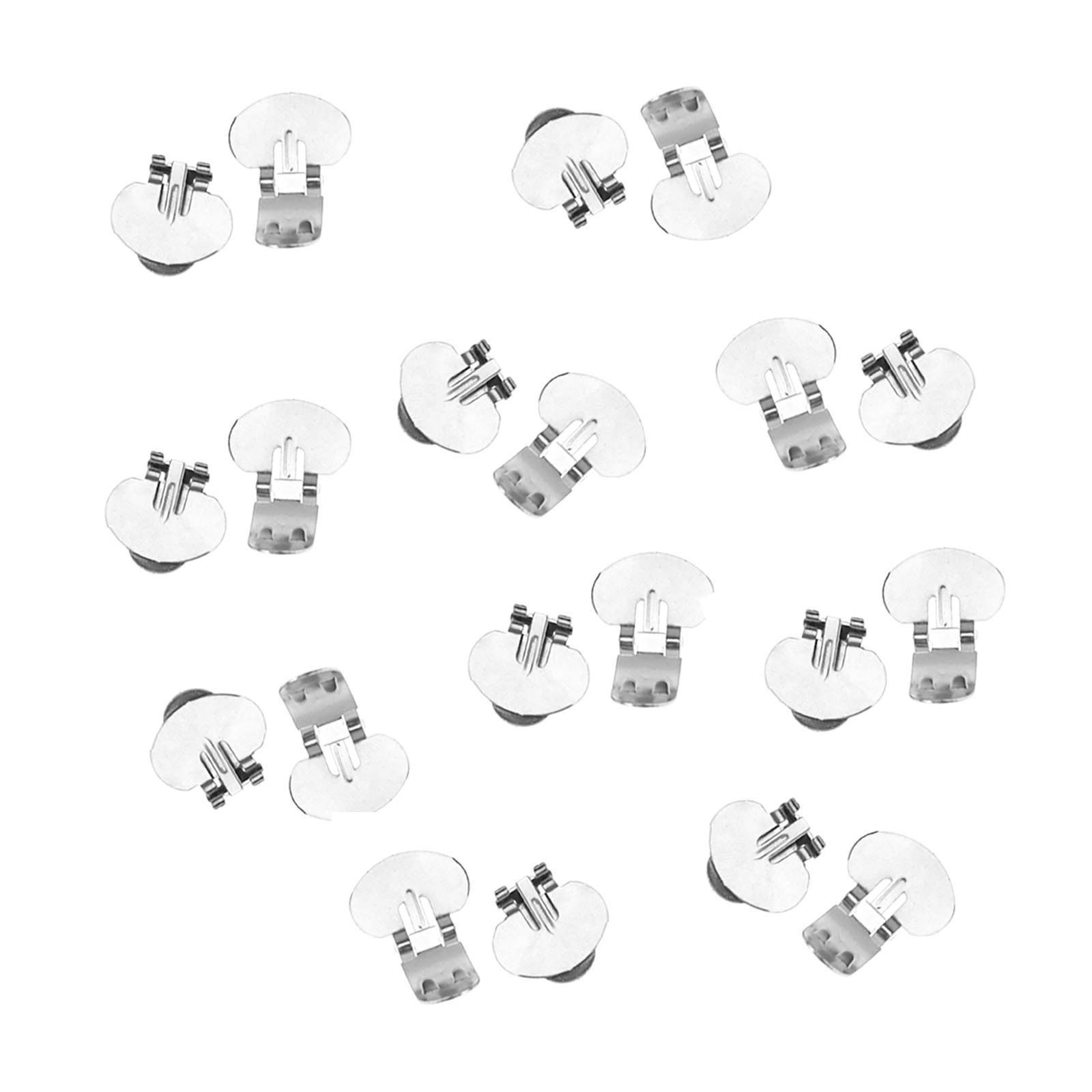 OTOTEC Blank Shoe Clip Wedding Brooch Craft Buckles Bridal Accessorie Diamante Decor