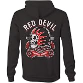 RED DEVIL CLOTHING Hasta La Muerte Zipp Hoodie
