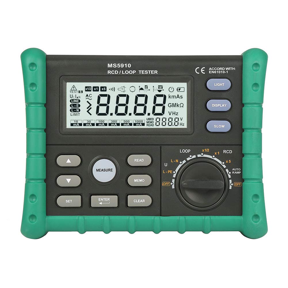 Loop Tester, Ms5910 Rcd/Loop Resistance Tester Circuit TripOut Current Time Detector With Usb