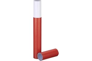 PATIKIL 2 Inch x 17 Inch Poster Tube, 1Pcs Photo Storage Tube Portable Shipping Mailing Tubes Calligraphy Painting Tubes Roun