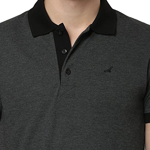 american crew men's cotton & polyester blend polo t-shirt