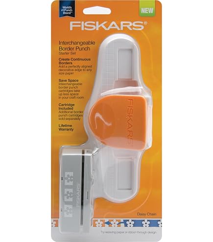 Fiskars 102200-1001 Border Punches, Fall Foliage
