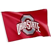 Desert Cactus Ohio State University OSU Flag - 3 x 5 Feet Buckeyes Banner, Indoor/Outdoor Durable Fabric, 100% Polyester Design (Style 8)