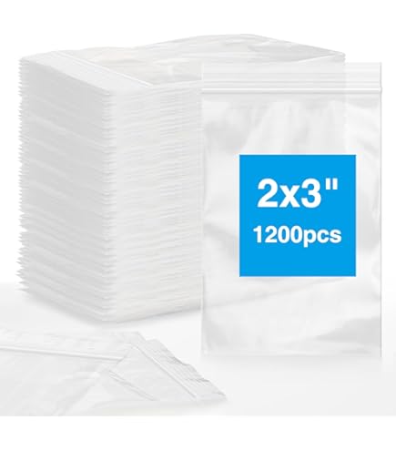 Spartan Industrial - 3" X 3" (1000 Count) 2 Il Clear Reclosable Zip