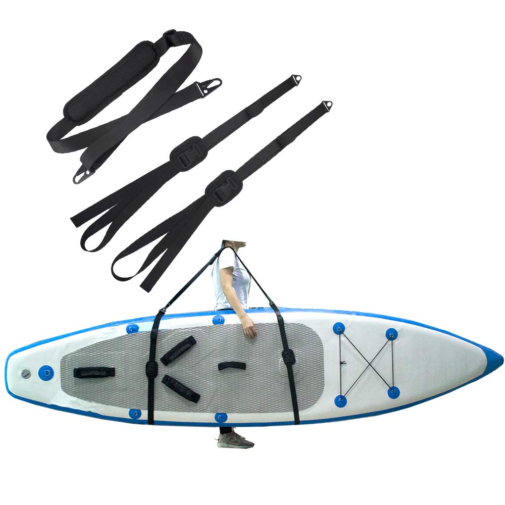 ZipSeven SUP Shoulder Carrier Strap Soft Kayak Storage Sling Adjustable