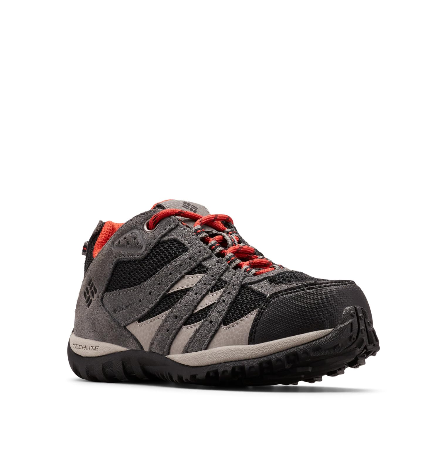 Columbia Youth Redmond Waterproof, Black/Flame, 8 Image