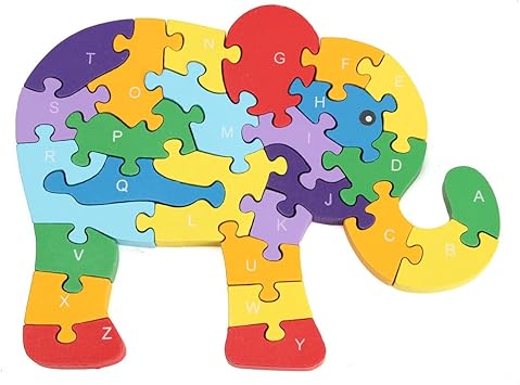 rompecabezas elefante