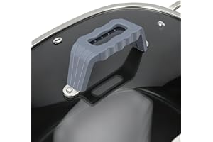 OYRLIZE Silicone Lid Handle Cover for Ninja Crockpot Slow Cooker, for Ninja Foodi PossibleCooker Pro Silicone Lid Handle Cover, Sleeve, Holder,Glove,Grip,Kitchen Accessories,Heat-Resistant,No More Hand Burns